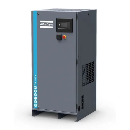 Atlas Copco Oliegesmeerde schroefcompressor GA11FLX P 13 MEAC 400V